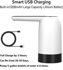Water Bottle Pumps - White - View 4