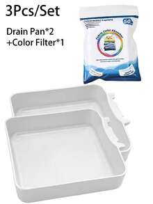Washing Machine Base Water Tray Leak-Proof Mat Durable Easy To Clean Anti-Overflow Floor Protection Thickened Anti-Slip Tray Stand, Collection Tray, Leak-Proof Pad, Durable Material Appliance Pad, Leak-Proof Mat, Home Goods, Home Cleaning Additions - Washing Machine Drain Pan - View 12