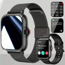 Smartwatch With Wireless Calling/Dialing, Multiple Sports Modes, Call Reminder And Rejection, SMS Reminder, Customizable Wallpaper, Compatible With IPhone/Android - Multicolor - View 17