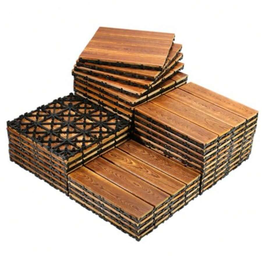 Wood Composite Decking - 4 Oiled Wood - View 1