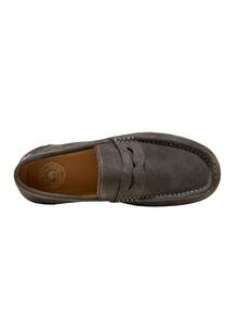 CAMEL CROWN Men's Business Casual Leather Shoes, Soft-Soled, Non-Slip, Comfortable, Breathable, And Suitable For Formal Wear. - Ash - View 3