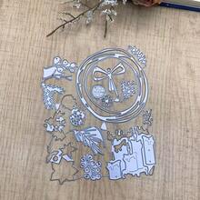 Autumn / Forest Theme Metal Cutting Die Templates DIY Photo Album Gift Box, Paper Card, Greeting Card Making Die Cutting And Embossing - MC1481 - View 2