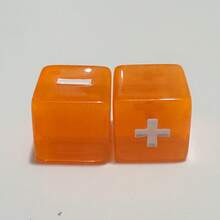 6pcs/Set 6-Sided Acrylic Right-Angle Dice With Symbol Pattern - Perfect For Dice Games, Suitable For Board Games, Game Nights, Etc., Multiple Colors Available - Multicolor - View 21
