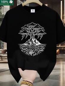 Men T-Shirts - Black - View 1