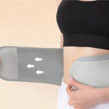 1pc Waist Brace For Men Women, Adjustable Lumbar Support Belt - Grey - View 9