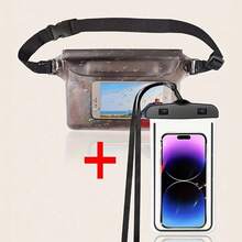 Floating Waterproof Phone Bag, Touchscreen Phone Waist Bag, Phone Backpack, Suitable For Swimming, Rafting And Diving, Keeps Phone Dry - Multicolor - View 12