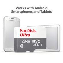 SanDisk Ultra Micro SD 記憶卡，U1 C10 記憶卡，適用於手機/平板電腦，SDSQUNR - 查看 4