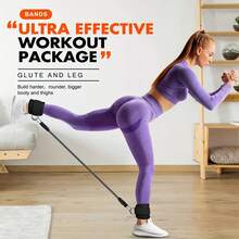 2pcs/Set Ankle Straps For Cable Machine Kickbacks - Adjustable Comfortable Ankle Strap Attachment, Suitable For Gym Cable Machine Hip Kickbacks - Leg Extensions, Curls And Ankle Straps - Multicolor - View 4