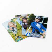 55pcs G-IDLE Photocards Go For It Album Support Cards, Multiple Styles, Double-Sided High-Definition Printing, Waterproof, Scratch-Resistant, No Residue, Suitable For Planner Decoration, Card Album Storage, Birthday, Holiday, Graduation, Back To School Season Gift, Limited Fan Collection - Dark Blue - View 13