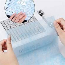 100pcs Disposable Nail Art Vacuum Dust Collector, Non-Woven Filter Paper, Pink/Blue/White Paper, Manicure Machine Dust Filter Paper, Manicure Tools Accessories - Set - View 11
