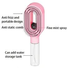 Spray Hair Comb, Anti-Static 2-In-1 Portable Hair Brush, Reduce Frizz, Styling Comb, Massage Scalp, Can Add Water Or Essential Oil For Hair Care, Used For Combing And Styling, Hair Tool, Smooth Hair - Multicolor - View 7