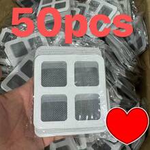 1/10/50pcs Shower/Bathtub Hair Catcher, Easy To Use, Disposable Drain Filter Stickers, Suitable For Shower, Sink And Laundry Room - Multicolor - View 15