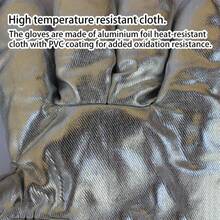 Guantes Aluminizados Radiación A Alta Temperatura 1000°c - A - Ver 6