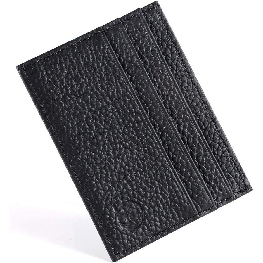 Hommes Portefeuille et Porte-Chèque - noir-a - Voir 1