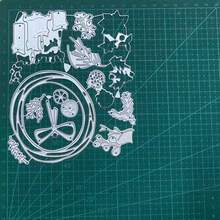 Autumn / Forest Theme Metal Cutting Die Templates DIY Photo Album Gift Box, Paper Card, Greeting Card Making Die Cutting And Embossing - MC1481 - View 7