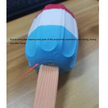 1 pieza Juguete de apretar de helado grande, juguete popular nuevo para aliviar el estrés, juguete de apretar súper grande y divertido (Hecho a mano, puede tener ligeras imperfecciones) - Multicolor - Ver 10