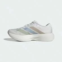 Adidas Sepatu Lari Maraton Pria Profesional Adizero Evo SL M Terbaru - Putih/Cokelat kehijauan kebiruan - View 5