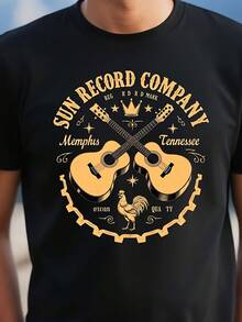 Camisetas de hombre - Negro - Ver 1