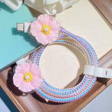 Cable Protector, Anti-Breakage Charging Cable Sleeve, Suitable For IPhone 12-15/16, Type-C & Lightning Data Cable Protector - Multicolor - View 5