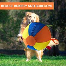 Cat & Dog Ball Toy, Multiple Sizes Available, Inflatable Ball For Herding Dogs; Durable Chew & Dental Care, Suitable For Large Dogs To Relieve Boredom And Interactive Training, Universal For Cats & Dogs, Perfect Holiday Gift - Multicolor - View 8