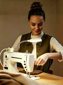 USB Plug-In Sewing Machine LED Light, Magnetic Adsorption, Flexible Bendable, Dedicated For Workshop Workbench Flat Sewing Machine Lighting - Multicolor - View 7