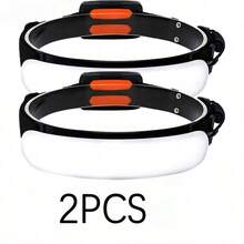 1/2pcs Rechargeable LED Headlamp, 1pc Ultra Bright Waterproof Floodlight Headlamp, Suitable For Outdoor Fishing, Camping, Repair Work - Headlamp - View 12
