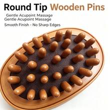 Brush Airbag Full Body Universal Essential Oil Massage Abdominal Brush Weight Loss Brush Comb Fat Reduction Resin Massager - Multicolor - View 5