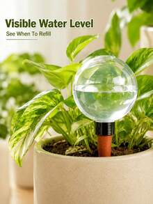 1pc 500ml Automatic Watering Slouchy Flower Pot, New Seepage Device, Small Succulent Plant Drip Irrigation Equipment, Watering Can, Plant Watering Can, Gardening Accessories - Standard Model - View 1