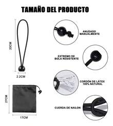 Tetherball Equipment - Black - View 3
