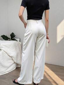 Women Pants - White - View 2