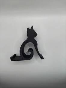 1 buah Dudukan Ponsel 3D Kucing Lucu, Kompatibel dengan Semua Ponsel dan Tablet, Cocok untuk Tempat Tidur, Kantor, Mobil, Dudukan Ponsel Berbentuk Unik yang Penting untuk Pecinta Hewan Peliharaan - Tempat hewan peliharaan - View 7