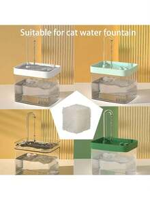 Pet Cat Dog Automatic Water Fountain Filter Cartridges 6/10/20/30pcs, Suitable For Pet Automatic Water Fountain, Replacement Pre-Filter Sponge - Multicolor - View 5