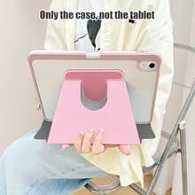 White Rabbit, Strawberry, Milk Tea Pattern Painted Effect Tablet Protective Case, Built-In Pen Slot, With Stand, Suitable For Honor 8/9/10/X8/X8A/X9/X8Pro/X9Pro And Other Models/ MatePad Se 11 Inch/MatePad 11 Inch/11.5 Inch, MatePad Pro Apple 10th/11th Generation 2025 (A16), Galaxy Tab A7/A9 And Other Popular Models - Multicolor - View 6