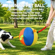 Cat & Dog Ball Toy, Multiple Sizes Available, Inflatable Ball For Herding Dogs; Durable Chew & Dental Care, Suitable For Large Dogs To Relieve Boredom And Interactive Training, Universal For Cats & Dogs, Perfect Holiday Gift - Multicolor - View 4