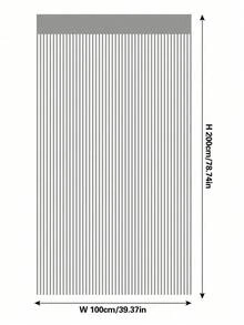 1件/2件 極簡時尚派對日常亮片門簾 串珠門簾 適用於客廳 臥室 門簾 隔斷簾 - 灰色 - 查看 3