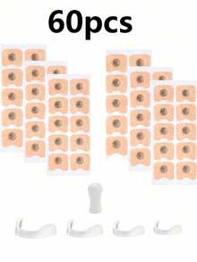 60/10pcs Magnetic Nasal Dilator Set, Nasal Dilator Enhances Oxygen Intake, Breathing Support, Nose Clip, Nose Patch, Reduces Snoring - Multicolor - View 12