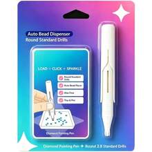 Automatic Diamond Painting Bead Dispenser, Diamond Art Tools Pen No Wax Needed, Diamond Art Accessories Kit For DIY Crafts For Adults - View 13
