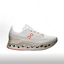 On Running Women Running Shoes - 象牙色/鮭魚色 - 查看 2