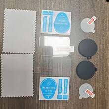 2套 Osmo Nano 保護套件 - (2片 9H 鋼化玻璃螢幕保護貼、2片鏡頭水凝膠膜、2個鏡頭蓋)。超清晰、防刮、防震、防指紋。時尚中性運動攝影機配件，支持 360 度旋轉。° 拍攝時提供全機身保護，易於安裝，適用於 Vlog 和攝影配件。 - 查看 12