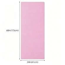 1 buah Matras Yoga EVA Anti Selip Ekstra Lebar Ukuran 173*0.4cm, Matras Latihan Lipat Portabel, Cocok untuk Pemula, Matras Kebugaran, Matras Tari Pilates Yoga - MultiWarna - View 6