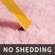 EDIMENS Runner Rug Hallway 300cm Long, Non Slip Runner For Hallway Black, Washable Bathroom Runner Rug For Kitchen, Fluffy Area Rugs For Hallway, Living Room, Bedroom, Bathroom, Bedside Rug - Pink - View 7