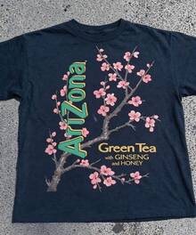 100% Cotton Women's T-Shirt - Men'S Tee Featuring Arizona Green Tea Design - 2026 Everyday Apparel - Summer Tops - New Summer Outfits For Women - 藏青色 - 查看 2
