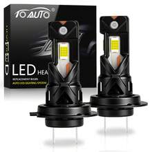 TOAUTO H7 LED Canbus No Error Headlights 15000LM 80W H1 H3 9005 H11 LED Lights Bulbs High Power Auto Turbo Lamps 6000K White - A - View 10