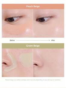 the SAEM Cover Perfection Concealer #02 Rich Beige - High-Coverage Concealer, Effectively Conceals Blemishes And Acne Marks, Matte Finish, Oil-Control Formula, Suitable For Oily And Combination Skin, 6g/0.21oz - #02 - View 3