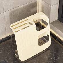 New Kitchen Multifunctional Knife & Chopstick Storage Rack, Countertop Knife, Spoon & Fork Draining Rack - Multicolor - View 5