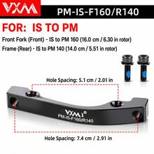 VXM Disc Brake Adapter PM To IS F160/R140 Mountain Bike Brake Adapter Bracket With Screws - Multicolor - View 9