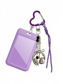Y2K Card Holder Keychain With Earphone Pendant And Lanyard, Portable ID Badge Holder, Customizable Card Sleeve, Ins Style Bag Charm, Credit Card Holder, Suitable For School/Work/Office/Daily Use, Unique Birthday Gift, Teacher Gift, Party Gift, Vacation Gift, Back To School Gift, Perfect For Mother's Day, Graduation Season, Back To School Season, School Opening Season, Wedding Season, Teacher's Day, Easter, Halloween, Christmas - Multicolor - View 21