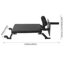 Curl Workout Bench Leg Exercise Bench, Home Gym Hamstring Curl Workout Bench - Default - View 2