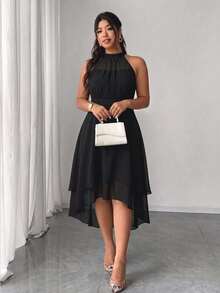 Women Plus Wedding Other Wear - Black - View 1