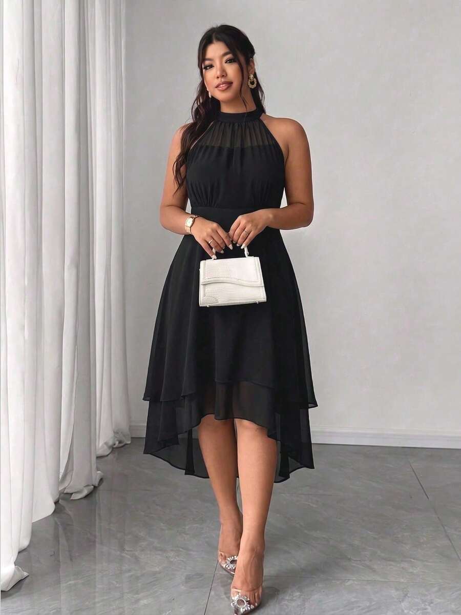 Women Plus Wedding Other Wear - Black - View 1